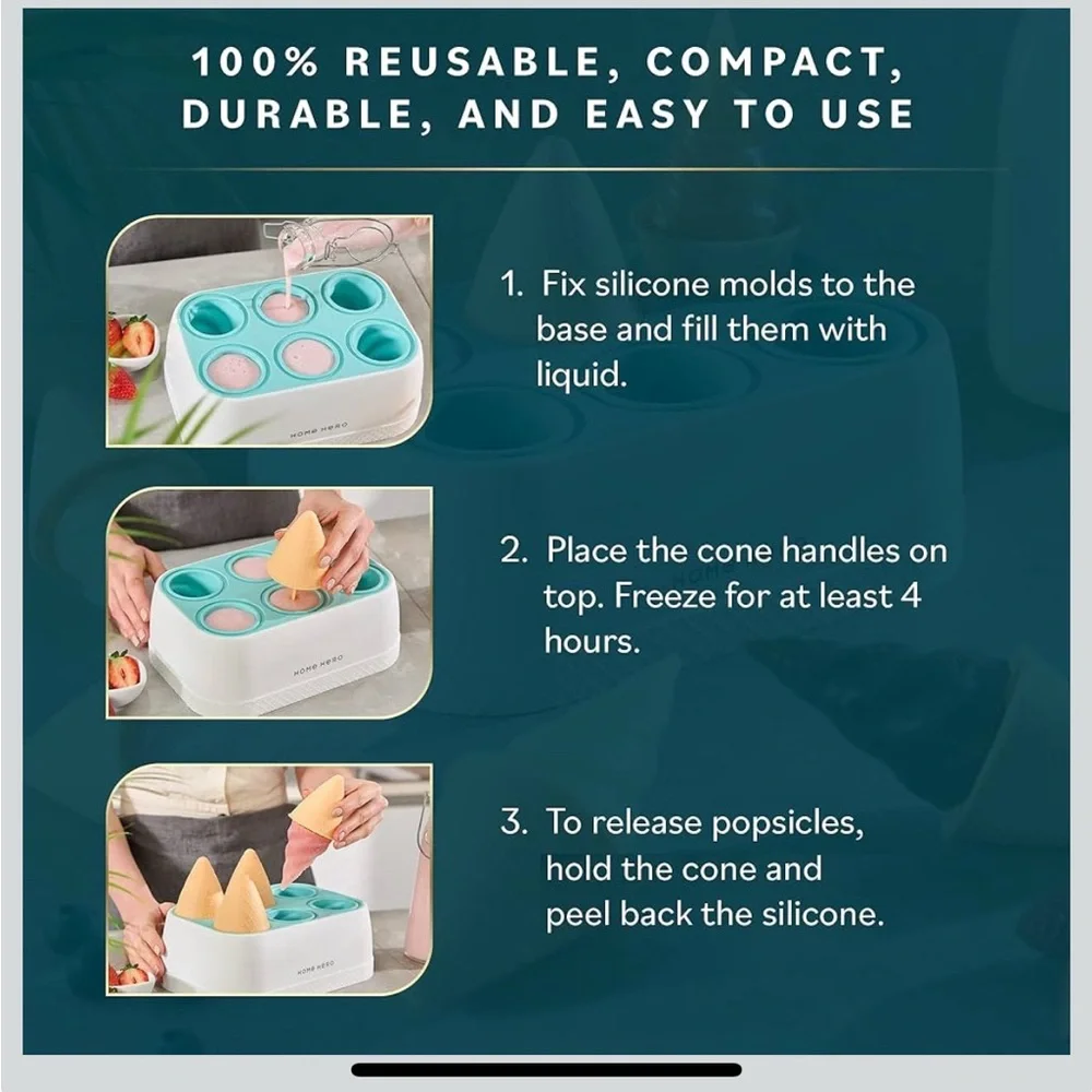 Home Hero Popsicle Molds